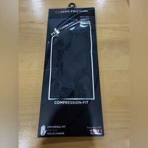 Golf Glove Zero Friction Compression Fit Men’s Left One Size Universal Fit black